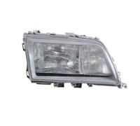 Cubiertas Faros Accesorios Para Mercedes Para Benz W202 Clase C C180 C200 C260 C300 1994-2004 Conjunto Faros Delanteros Marco Lámpara Cristal Izquierdo/Derecho(Izquierda)