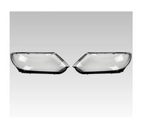 Cubiertas Faros Cubierta De Faro Delantero Transparente Para VW Para Tiguan 2013 2014 2015 2016 2017 Cubierta lente Faro(A Pair)