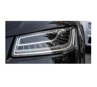 Cubiertas Faros Reemplazo De Lente Cristal Frontal Coche Carcasa Pantalla Lámpara Para Para A8 A8L D4 Funda Luz Transparente Cubierta Faro Cubierta PláStico(B,Izquierda)