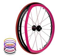 Cubiertas for llantas de empuje for sillas de ruedas, empuñaduras antideslizantes for llantas de empuje for sillas de ruedas, 1 par de fundas de silicona for llantas de empuje for sillas de ruedas, fo