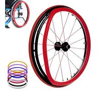 Cubiertas for llantas de empuje for sillas de ruedas, empuñaduras antideslizantes for llantas de empuje for sillas de ruedas, 1 par de fundas de silicona for llantas de empuje for sillas de ruedas, fo