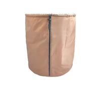 Cubiertas for plantas de invierno: protección solar y contra heladas reutilizables for plantas en macetas al aire libre, cubiertas aisladas for macetas de jardín(Brown,45-70CM)