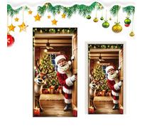 Cubiertas Genéricas, Cascanueces Festivo, Banner De Navidad, Accesorios De Fiesta 2D | Cubierta De Banner De Puerta Festiva | Escena De Vacaciones Colgada | Decoración De Entrada Para La Cocina I