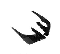 Cubiertas Laterales Carenado Motocicleta Winglets Protector Cubierta Embellecedora Aleta para CB650R 2018-2023 Partes del Cuerpo(Bright Black)