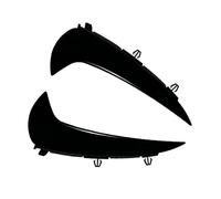 Cubiertas Laterales del Alerón Trasero Izquierdo Y Derecho para GLC Clase X254 Y para AMG-Line GLC260(Glossy Black)