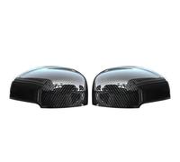 Cubiertas Laterales Para Guardabarros Y Tapas De Espejos Retrovisores Pegatinas Para Volvo XC60 2018 2019 2020 2021 2022 2023 2024 2025 Cubierta Espejo Retrovisor(Fibra de carbon)