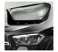 Cubiertas Lentes Faros Coche para Benz para GLE para W167 350 450 2024 Cubierta Transparente Faros Delanteros Máscara para Faros Pantalla Lámpara Carcasa Lámpara Reemplazo Lente(Izquierda)