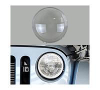 Cubiertas Lentes Faros Coche Para Jeep Para Wrangler 2018 2019 2020 2021 2022 2023 2024 Pantalla Lámpara Carcasa Faro Cubierta Lámpara Lente Pantalla Transparente(Izquierda)