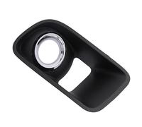 Cubiertas luz antiniebla Compatible con Dodge para Charger 2012 2013 2014 parachoques delantero cubierta lámpara antiniebla embellecedora luz cubierta rejilla 68072020 68072021(Left)