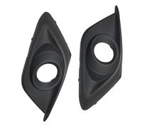 Cubiertas Luz Antiniebla Para Mazda 3 Axela 2014-2016 BKD150C11 BKD150C21 Parachoques Delantero Coche Luz Antiniebla Lámpara Rejilla Cubierta Capó Protector(Black Hole)