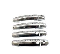 Cubiertas Manija Puerta Exterior Coche Para Suzuki Kizashi 2011 Car Styling Stickers Auto Accesorios 8 Piezas Abs Chrome Door Handle Covers