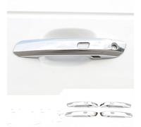 Cubiertas Manija Puerta Lateral Para A4 B9 A5 Q5 S4 S5 2017-2021 Auto Accesorios Puerta Del Coche Tirador De La Manija Tapa Calcomanía Ajuste Decoración(B)