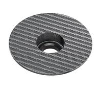 -cubiertas para auriculares de bicicleta, aleación de aluminio, cubierta superior de horquilla delantera, parte superior plana para bicicleta de montaña y carretera (Tipo C)