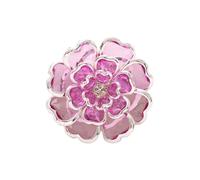 Cubiertas para botones con forma de flor para mujer, adornos decorativos de metal con forma de flor para hacer tú mismo, mangas con botones para mujer, para mujeres, madres e hijas (1)