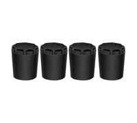 Cubiertas para cañas de pescar, fundas protectoras de silicona para cañas de pescar, 4 unidades, protección acolchada para pistón de caña, accesorios duraderos para cañas de pescar para hombres y