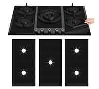 Cubiertas para cocinas de gas, 3 fundas de cocina de gas de 52,8 x 26 cm, protectores de cocina de gas, reutilizables, antiadherentes, resistentes a altas temperaturas