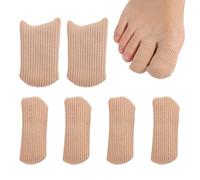 Cubiertas Para Dedos De Los Pies De 6 Piezas, Cubiertas Para Los Dedos De Los Pies Con Un Solo Orificio, Cubiertas Para Los Dedos Cerradas, Cubiertas Para Los Tubos De Los Dedos