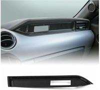 Cubiertas para el tablero del automóvil Alfombrilla antideslizante para salpicadero de coche fibra carbono ABS para Ford para Mustang 2015 2016 2017 2018 2019 2020 2021 2022