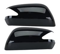Cubiertas para espejos retrovisores Para Fit Para Jazz 2008 2009 2010 2011 2012 2013 GE6 GE8 Cubierta De La Carcasa Del Espejo Retrovisor Carcasa Del Espejo De La Puerta Atuo Parts(BLACK L n R)