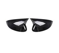 Cubiertas para espejos retrovisores Para Golf 8 MK8 Para GTE Para GTD Para GTI Para Line 2020-2022 Cubierta De Espejo Retrovisor Embellecedor Tapa De Ala Estuche De Visión Trasera(Glossy Black)