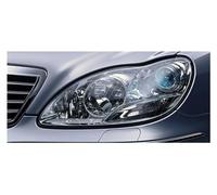 Cubiertas para Faros de Coche Cubierta De Lente De Faro Delantero De Coche Pantalla De Lámpara para Mercedes para Benz para W220 S600 para S500 S320 S350 1998-2005 Carcasas para Faros de Coche (Talla