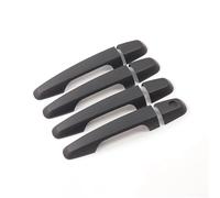 Cubiertas para manijas de Puertas Exteriores de Cromo Negro para Mitsubishi Triton L200 ML MN MQ 2005-2017