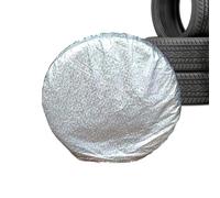 Cubiertas para Neumáticos de Remolque,Impermeables Cubiertas Protectoras para Neumáticos - Protección UV para Exterior En Viajes De Verano Y Almacenamiento Invernal