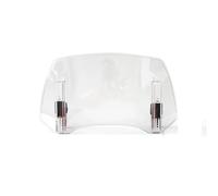 Cubiertas para Parabrisas De Motocicleta para Aprilia RSV1000R Deflectores De Viento, Extensión De Pantalla/Parabrisas, Alerón Ajustable Parabrisas para Motocicleta(Claro,X-3)
