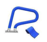 Cubiertas para pasamanos de piscina con cremalleras, cubierta de pasamanos para piscinas enterradas de 300 cm, antideslizante, tacto frío, resistente al calor para interiores, azul, antideslizante
