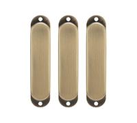 Cubiertas para Pastillas de Guitarra Eléctrica Single Coil, Juego de 3 piezas de Cobre, Accesorios para Instrumento - Reducción de Ruido, Diseño Duradero y Fácil Instalación (Bronce)