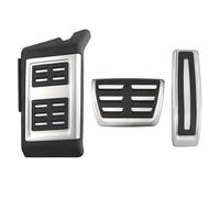 Cubiertas Para Pedales De Coche Con Volante A La Izquierda, Accesorios De Estilo Interior Para VW Para Touareg 2007 2008 2009 2010 2011-2018 piezas del conjunto(AT with Rest)