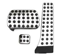 Cubiertas para Pedales de Coche para Benz Clase SL R231 SL350 SL500 SL63 SL65 Acelerador de Combustible B/MT 4 Piezas (A/AT 3 Piezas/Normal)