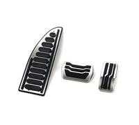 Cubiertas para Pedales de Coche para Focus MK2 MK3 MK4 Kuga Escape y Escort 2015-2018. Almohadilla para Pedal de Acelerador Freno y Embrague.