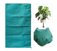 Cubiertas para plantas, cubiertas para plantas, protección contra heladas para plantas verdes, funda protectora transpirable para plantas al aire libre, paño de helado para plantas