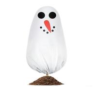 Cubiertas para plantas de 71 x 80 pulgadas con cremallera y cordón que proporciona protección contra heladas y tela transpirable para árboles y plantas al aire libre (zanahorias)