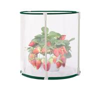 Cubiertas para plantas para el jardín | jaula de red de refugio | cubierta para maceta, para verduras, pájaros, eclosionar, crianza, niños, proyecto de ciencia, arbustos, frutas, patio