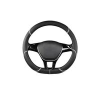 Cubiertas para Tesla Model3 ModelY ModelX,Volante de Coche a presión,Accesorios universales Antideslizantes,D Black White-Samll