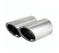 Cubiertas Para Tubos De Escape De Coche De Acero Inoxidable Cromado Para VW Para Passat HETEVSCCK(Plata)