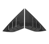 Cubiertas para Ventanas Compatible con Ford Focus Hatchback 2012-2018. Moldura Lateral de la Ventana Trasera, Cubierta del Cuarto Trasero, Adhesivo, Toma de Aire.(Carbon Look)