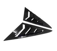 Cubiertas para Ventanas Embellecedor de la persiana de la ventana delantera, rejilla de ventilación lateral, compatible con VW Volkswagen Golf 7 MK7 Hatchback 2014-2019 Rejillas de ventilación(Glossy