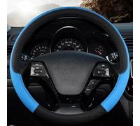 Cubiertas para Volante De Coche, Accesorios Cuero PU para Kia K3 2013, para K2 Rio 2015 2016, para Automóvil(BLU)