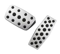 Cubiertas Pedales Coche Para Chevrolet Para Cruze Para Sedan Hatchback 2013-2015 Pie Embrague Freno Combustible Pedales MT/AT Cubierta Pedal Coche(AT without Rest)