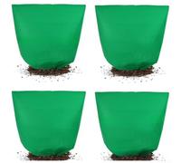 Cubiertas protectoras contra heladas de plantas con tela gruesa no tejida, juego de 4 para proteger las plantas de las inclemencias del tiempo (verde)