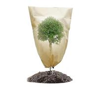 Cubiertas protectoras contra heladas for plantas de tela no tejida | Protección contra heladas de varios tamaños, blanca y beige, for plantas, árboles y arbustos(Beige,100x150CM)