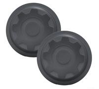 Cubiertas protectoras de boquilla de chorro de piscina, 2 paquetes para Hayward SP1419D con prevención de congelación para bañera y equipo de spa (gris)