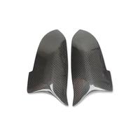 Cubiertas Repuesto Espejos Retrovisores Laterales Estilo Fibra Carbono Negro Brillante Para Serie 5 F10 F11 LCI 2014 2015 2016 2017(Carbon Grain Black)