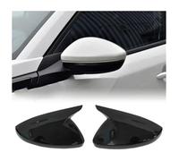 Cubiertas Repuesto Retrovisores Para P&eugeot 208 2020-2023 Para P&eugeot 308 508 2008 2014-2020 Tapa Cubierta Espejo Retrovisor Adhesivo Lateral Carcasa Exterior Embellecedor Carbono(Bright black)