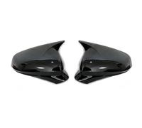 Cubiertas Retrovisores Para Seat Para Leon Para MK4 Para Cupra 2020 2021 2022 2023 2024 Cubiertas De Espejo Retrovisor Izquierdo Y Derecho Accesorios De Coche(Glossy Black)