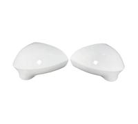 Cubiertas Retrovisores Tapa Para Seat Para Leon MK2 Para Ibiza MK4 Para Exeo 3R Cubierta Espejo Retrovisor Lateral Tapa Ala Moldura Exterior Puerta(Blanco)