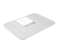 Cubiertas superiores para fregadero de baño, ahorro de espacio, organizador de maquillaje de silicona, tapete plegable, suministros de encimera, ahorro de espacio, plegable